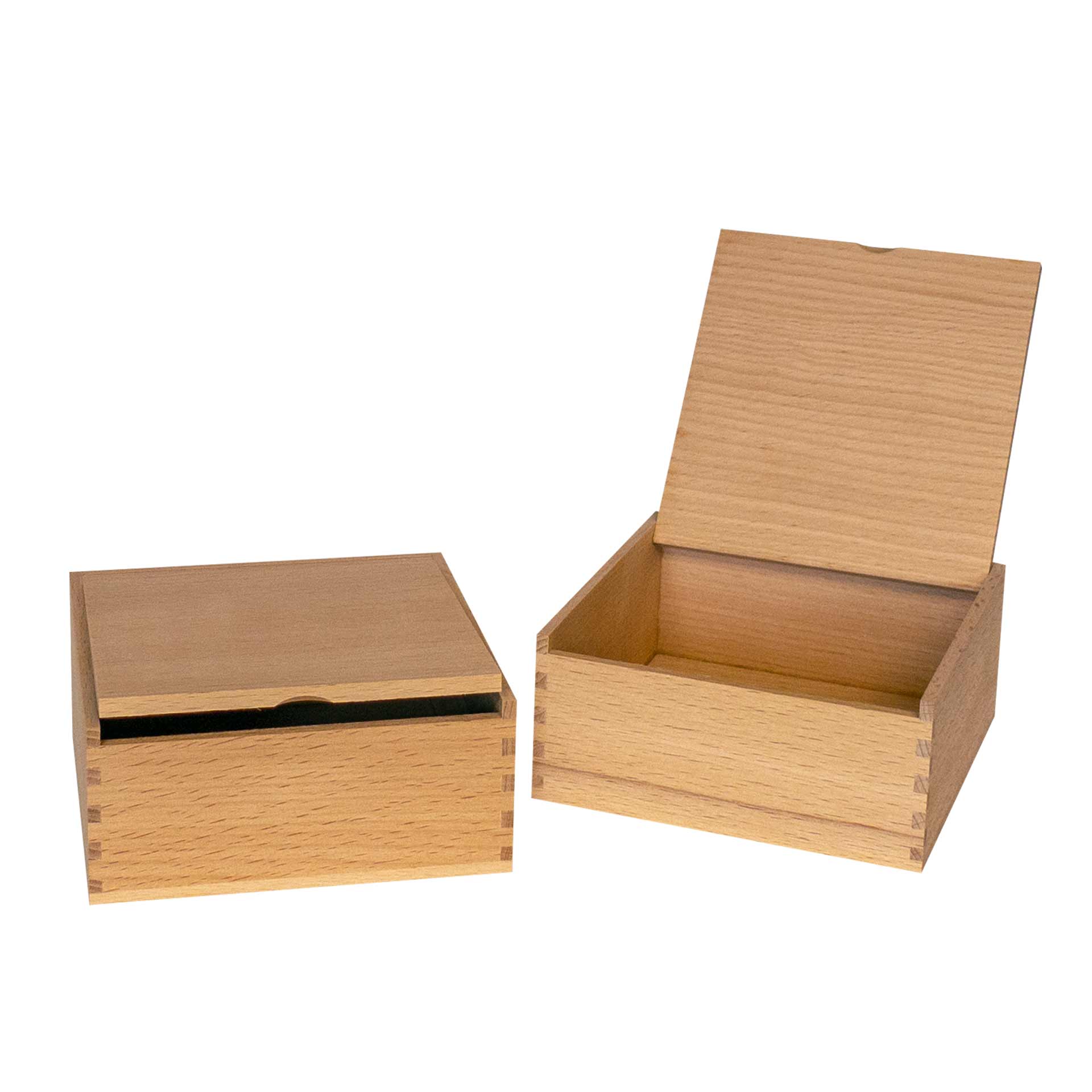 Holzkiste Holzbox aus Buche lackiert 60 x 40 x 21 cm